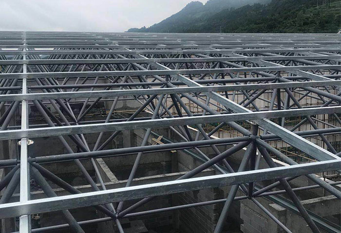 兴安盟学校艺体楼网架
